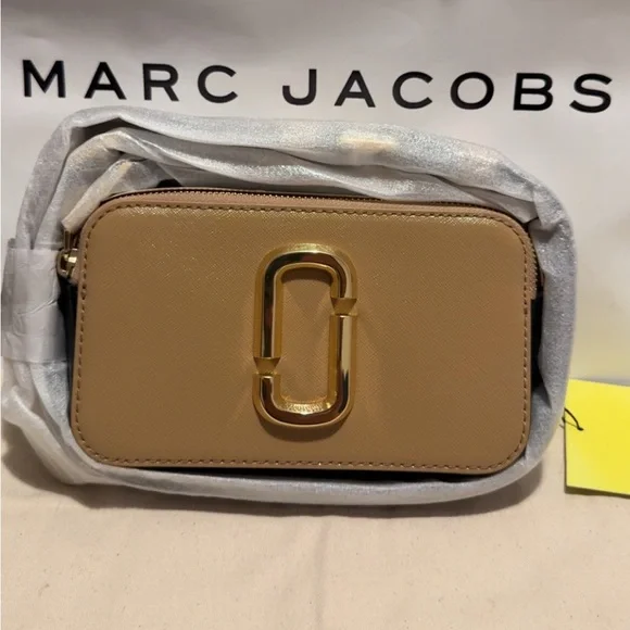 The Snapshot Tan Crossbody Bag - Picture 1 of 11